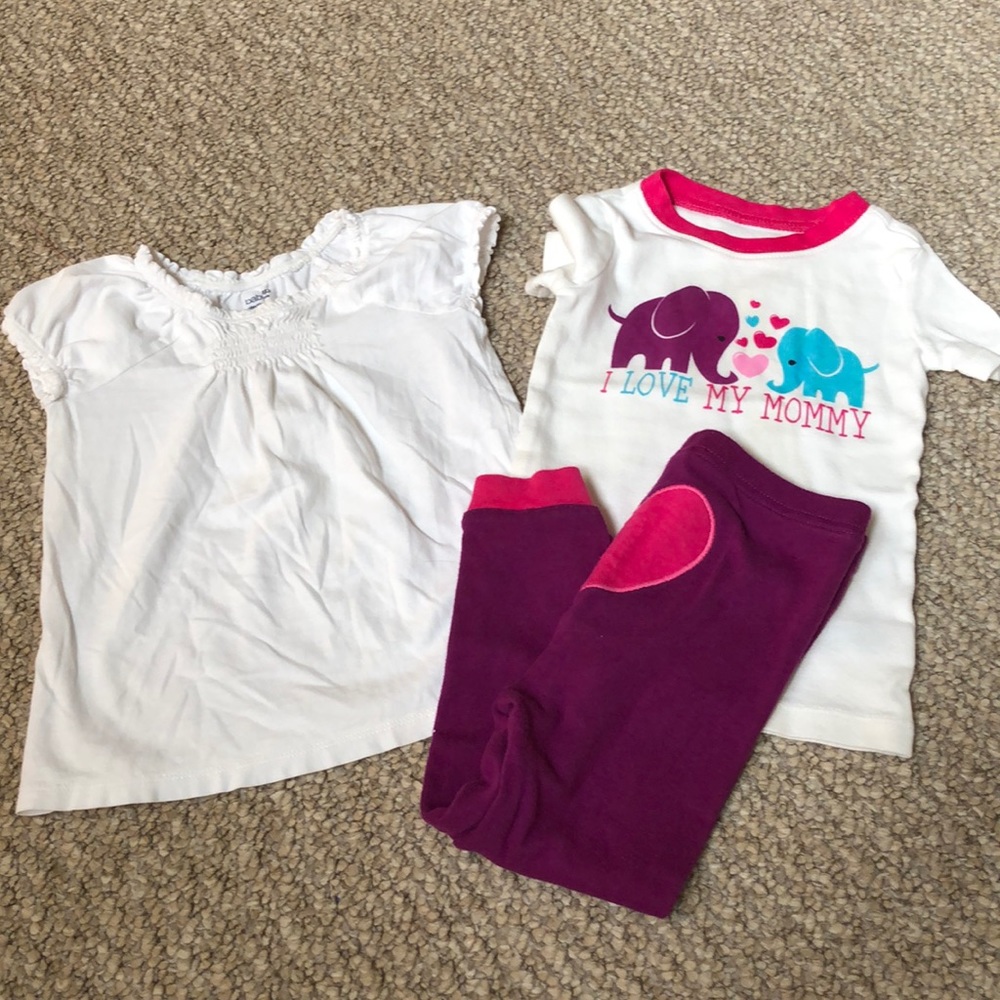 Gap Tee & Children’s Place Pjs